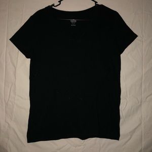 Black v-neck